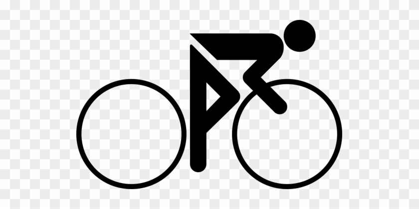 Sprint Racing Bicycle Sprinting Racing Bik - Cyclist Clip Art #840313