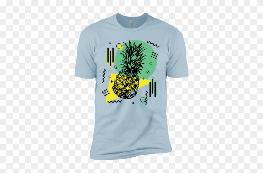 90's Pineapple Unisex Premium Short Sleeve T-shirt - Grandpa Shark T Shirt #840340