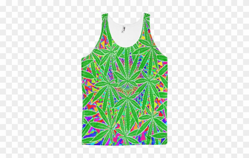 Reefer Madness Pot Leaf Men's / Unisex Tank Top,men's - T-shirt #840371