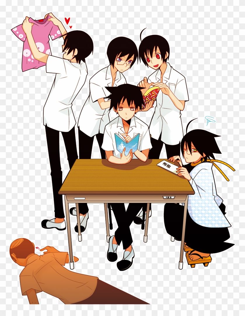 Zetsubou Sensei Boystudents By Nosferatuthenictuku - Sayonara Zetsubou Sensei Fan Art #840398