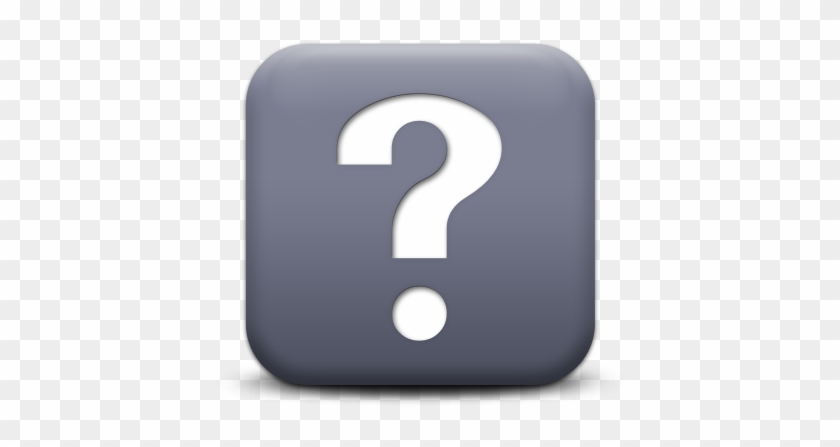 Question Mark Icon Transparent Background For Kids - Grey Box Question Mark #840469