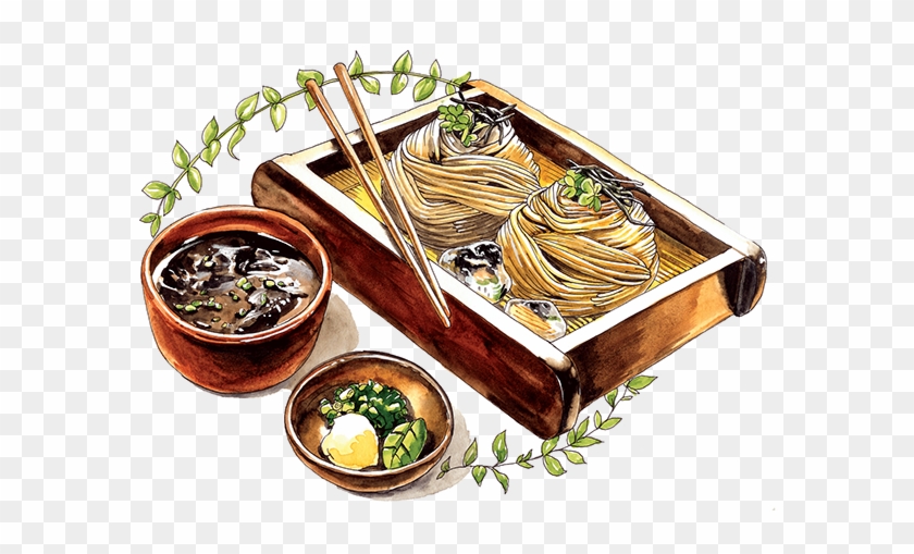 Japanese Food Illustration On Behance - Japanese Food Paintings #840477