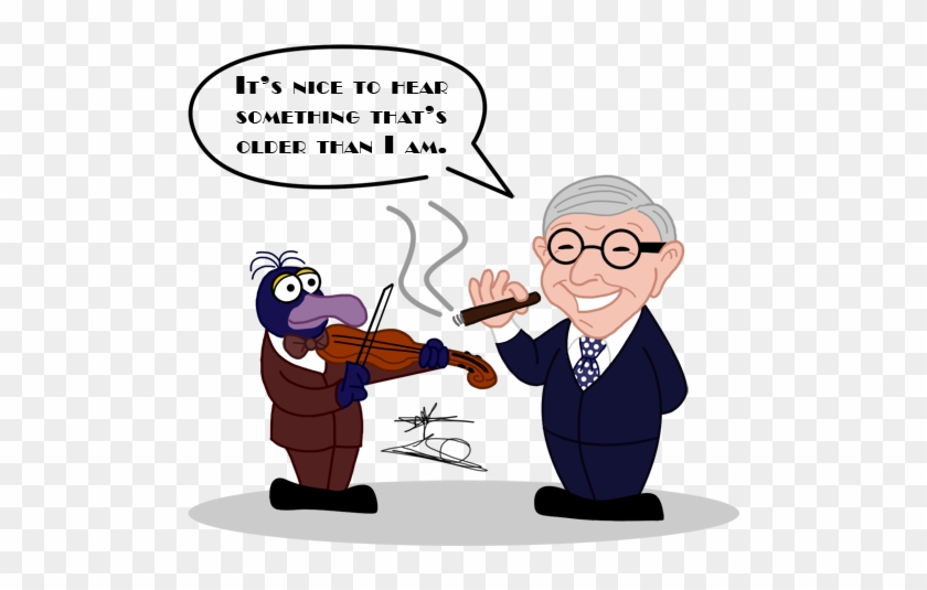 Gonzo Fiddles W George Burns By Miss Dutch - Digital Art #840485