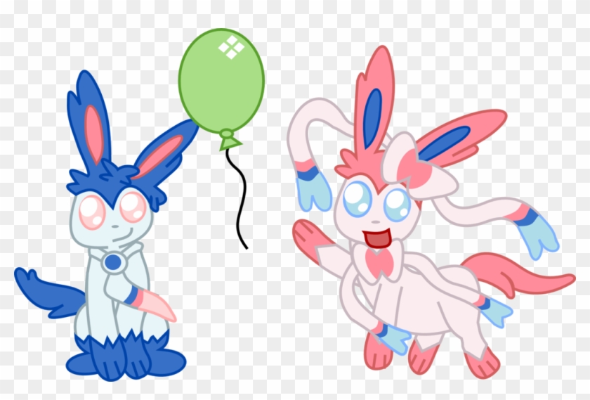 Sylveon Male And Female By Death Of All - Eevee Male And Female #840504