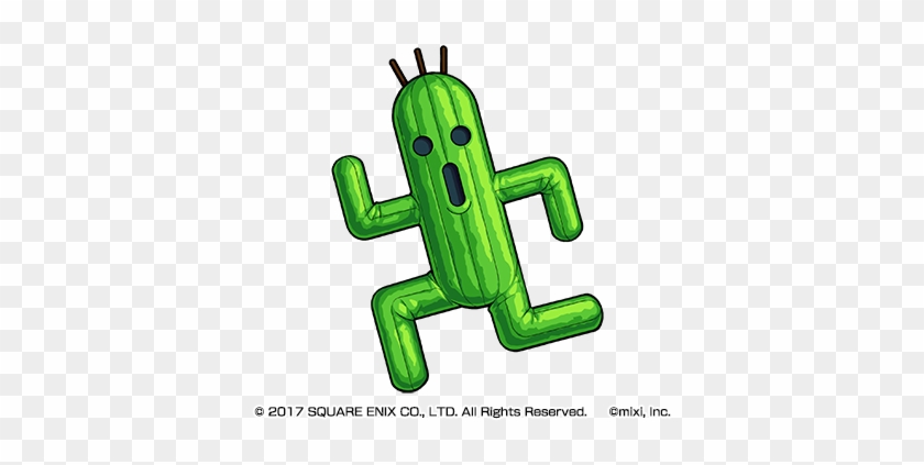 Ff 日本版 7 モンスト Ff サボテンダー Free Transparent Png Clipart Images Download