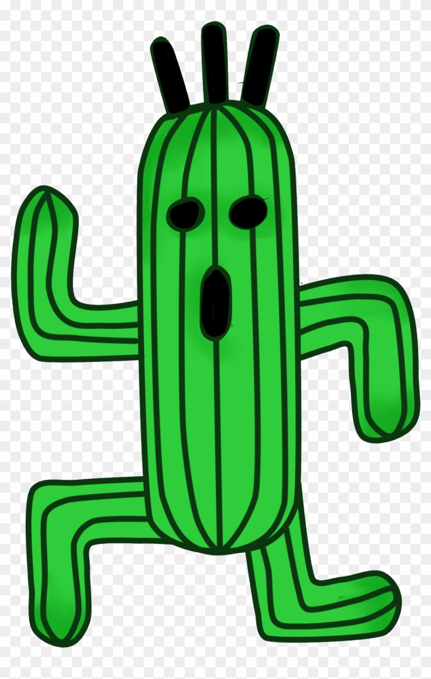 Blinking Cactuar By Albedosreqium - Transparent Cactuar Gif #840545