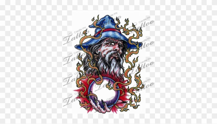 Marketplace Tattoo Wizard - Wizard Tattoos #840616