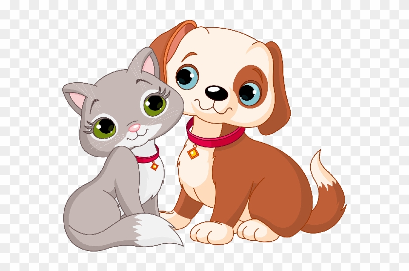 Cats Vs Dogs Clip Art - Dog And Cat Emoji #840621