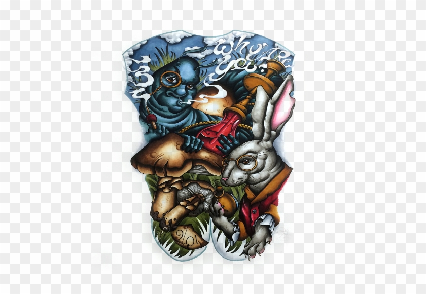 Color Wonderland - Alice Liddell Tattoo #840690