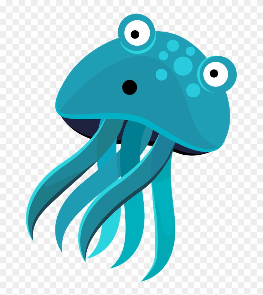 Aquatic Animal Clip Art - Fundo Do Mar Png #840697