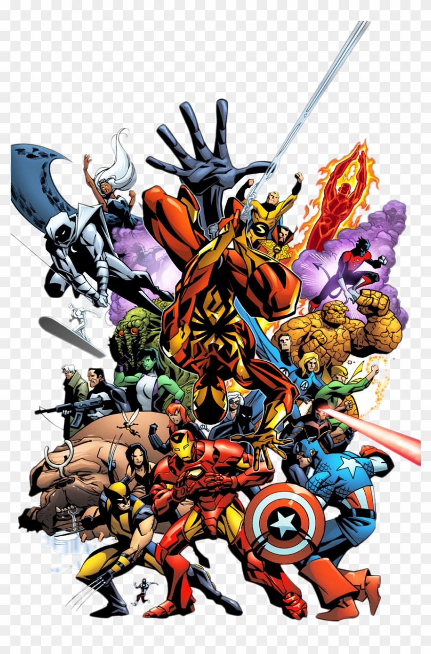 Universe Tattoo Sleeve Download - Marvel Team Up [book] #840748