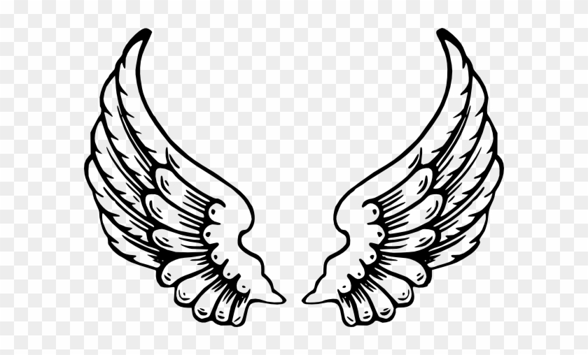 Black Wings PNG Cutout - PNG All