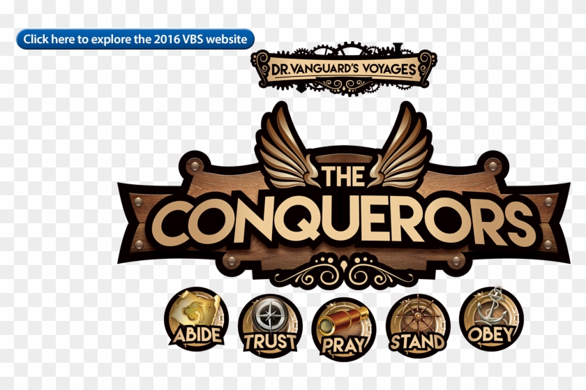 Planetreg Attendee Registration 2016 Vbs Clip Art Vbs - More Than Conquerors Vbs #840803