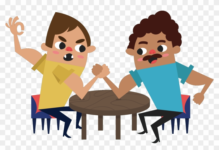 Clip Art - Arm Wrestling - Arm Wrestling #840870