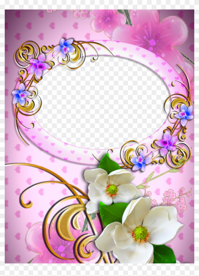 Floral Frames By Gautam By Gautamdas1992 Floral Frames - White #840903