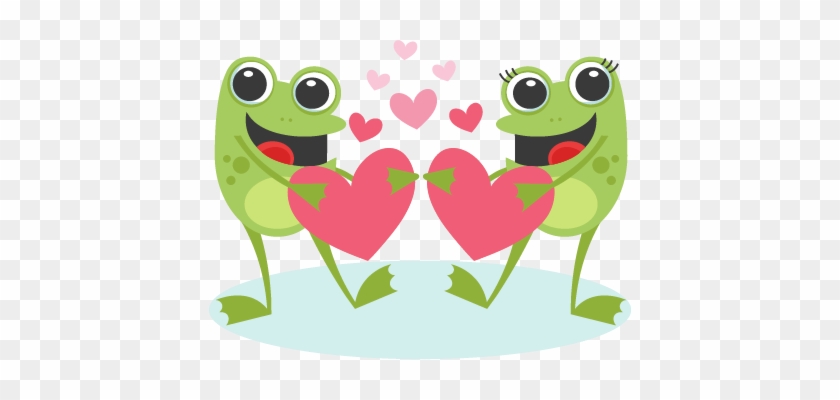 Large Toads In Love - Miss Kate's Cuttables Valentines Day #840906