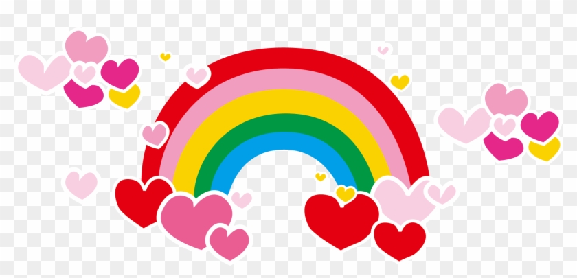 Rainbow Clip Art - Rainbow Love Png #840922