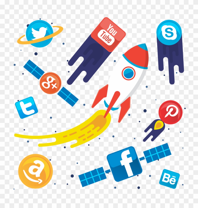 Social Network Clip Art - Социальные Сети Пнг #840938