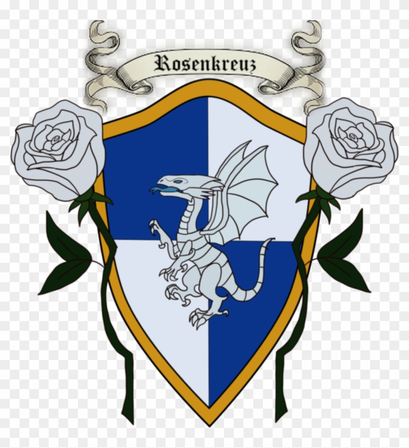 Rosenkreuz House Crest/coat Of Arms By Anapauladbz - House Coat Of Arms Deviantart #840952