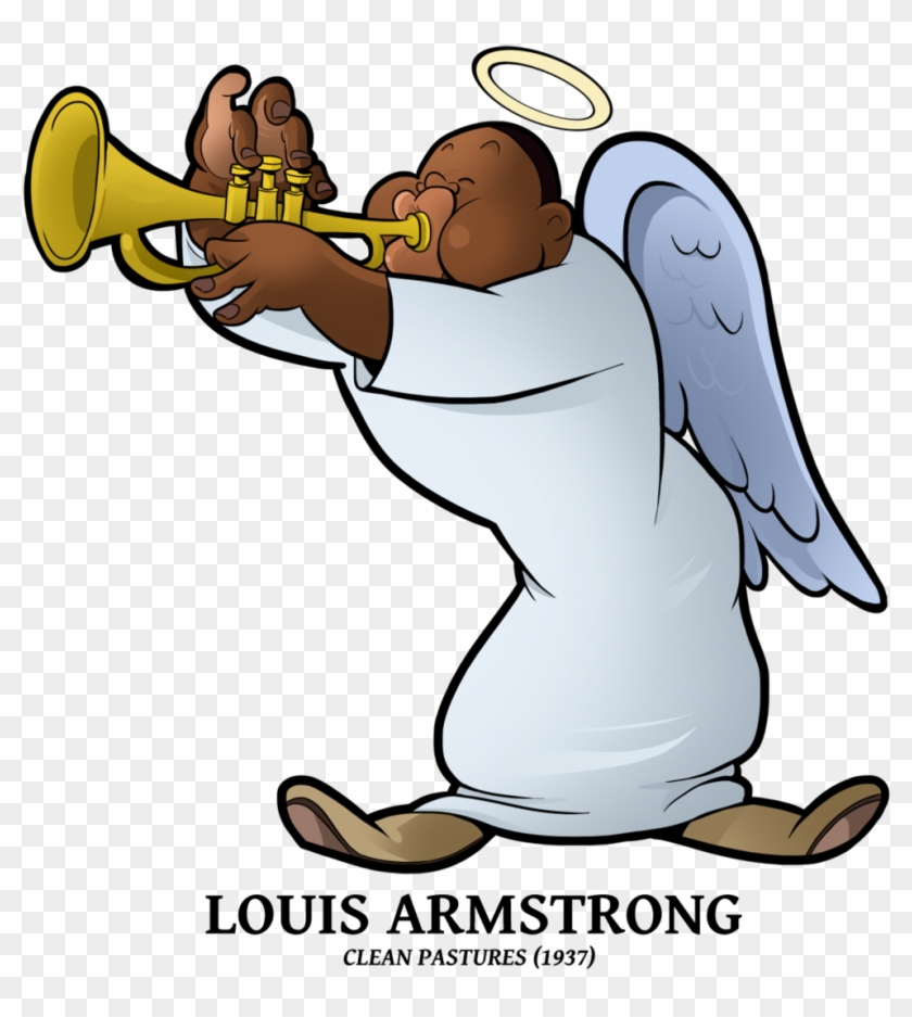 Louis Armstrong Clipart - Louis Daniel Armstrong #840961