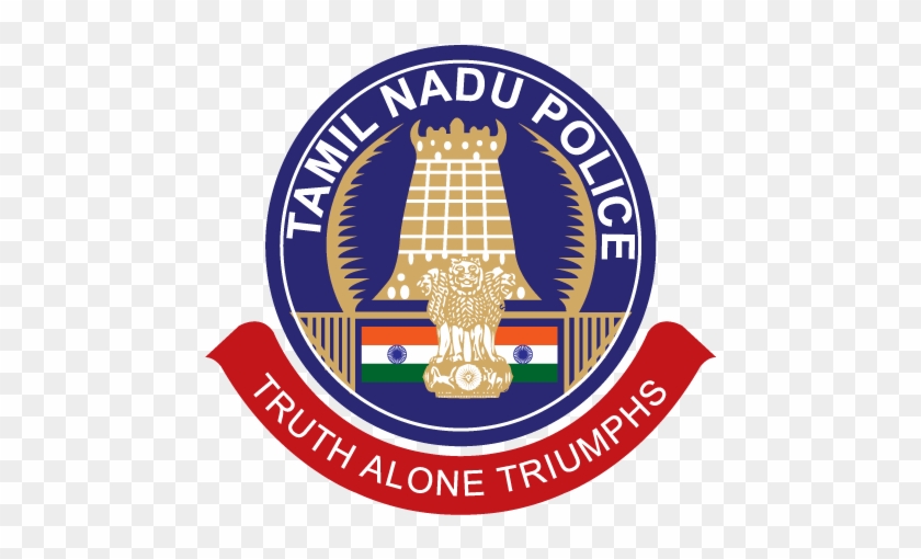 Tn Police Department Logo - Tamil Nadu Police Flag #841013