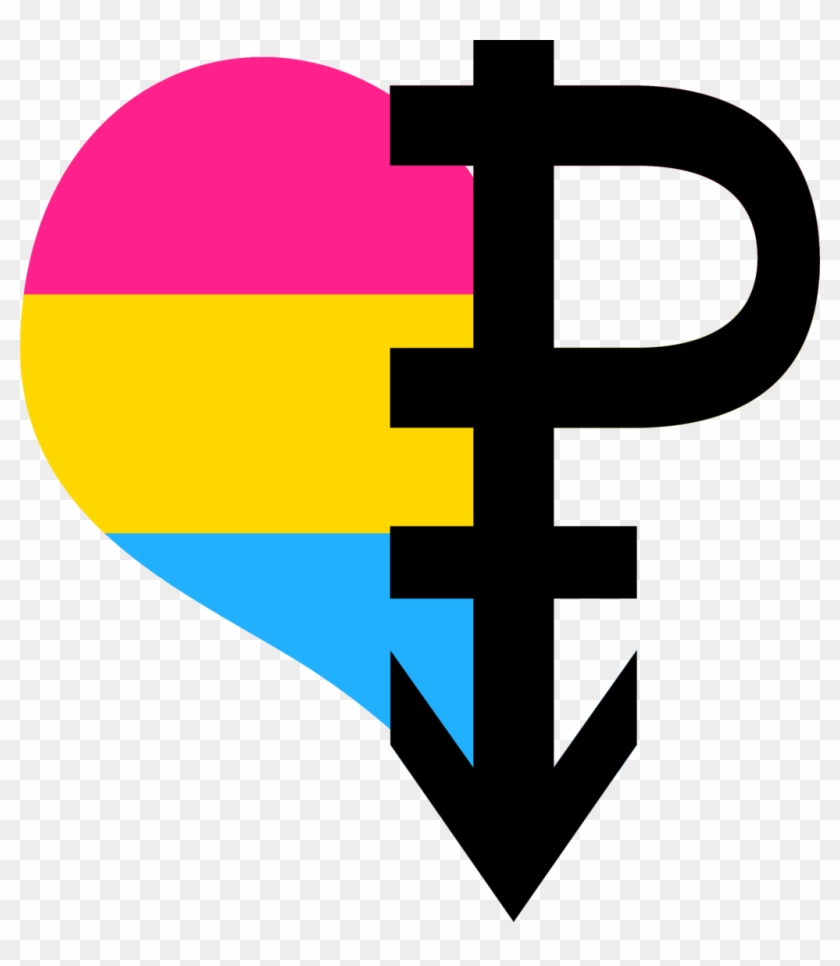 Mythicdragon64 Panromantic P Prideflag Heart By Mythicdragon64 - Design #841018