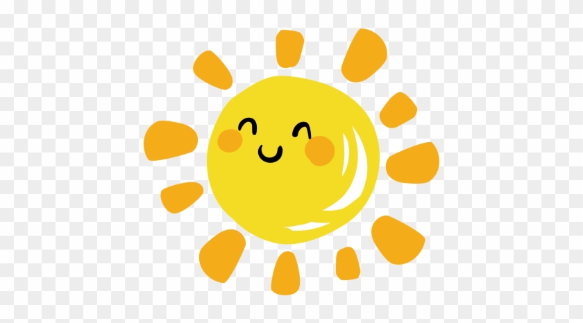 Cartoon Sun Smiley - Sunshine Cartoon Png #841052
