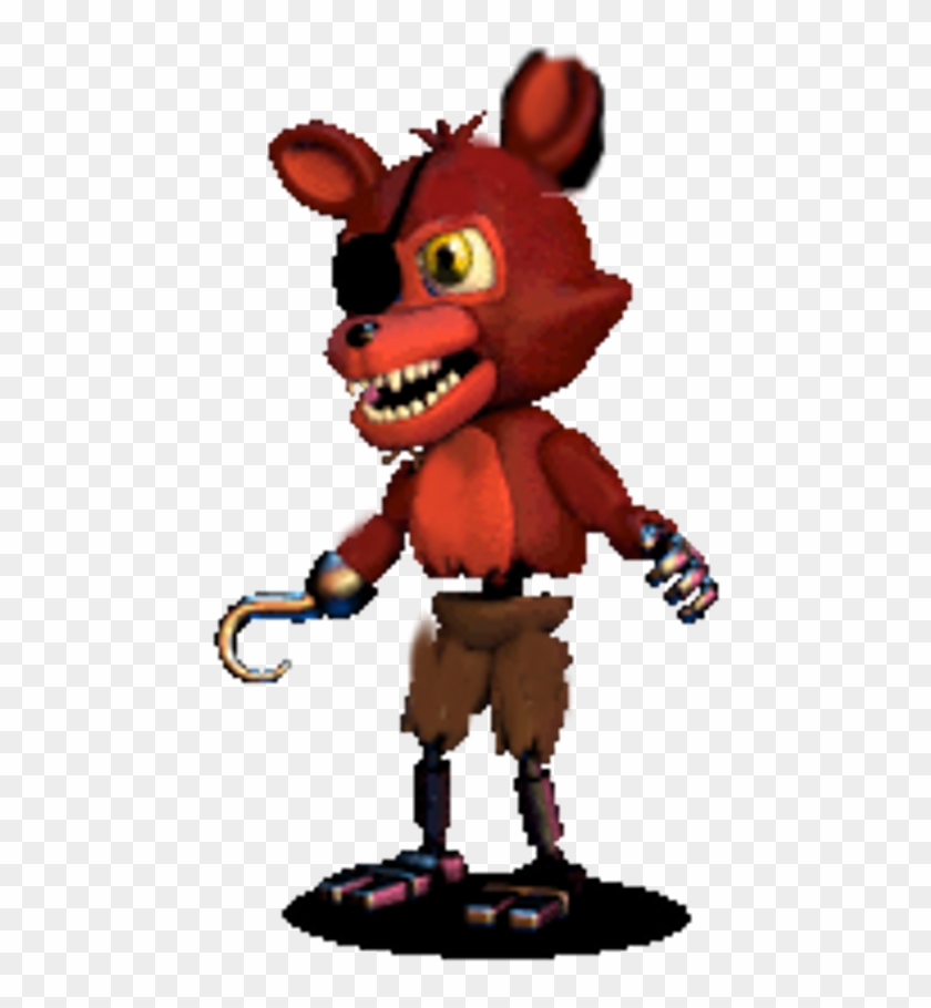 Fixed Adventure Foxy V2 Freetoedit - Fnaf World Withered Foxy #841054