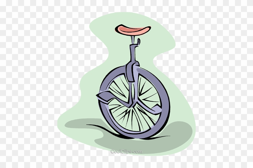 Einrad Vektor Clipart Bild Vc022181 - Unicycle Clip Art #841058