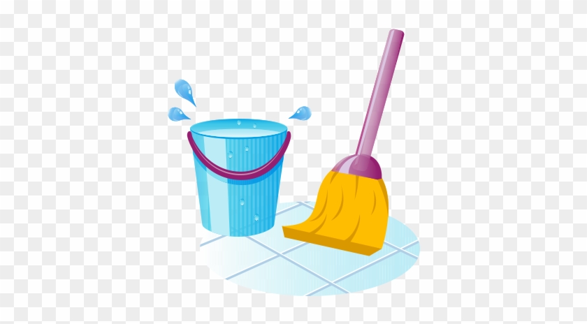 Sweeping Floors - Png Floor Cleaner Bucket #841100