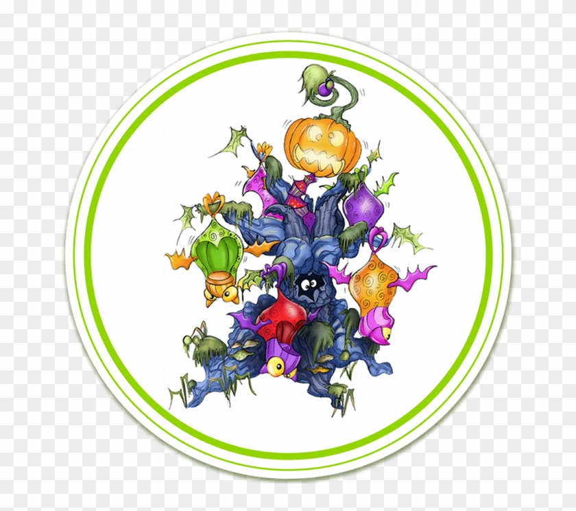 The Moodsters Scary Tree Ride Design Sketch The Moodsters - Bouquet #841121