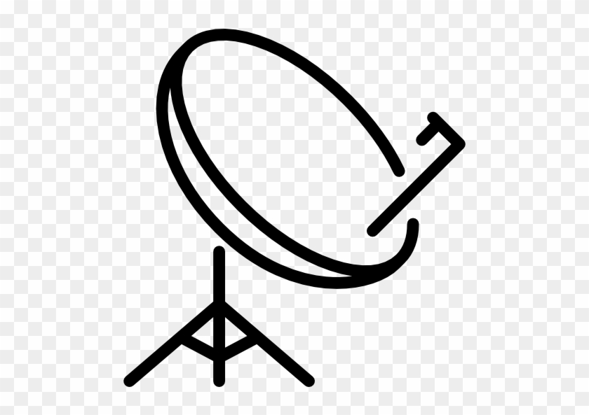 Satellite Tv Free Icon - Satellite Dish Icon Png #841246