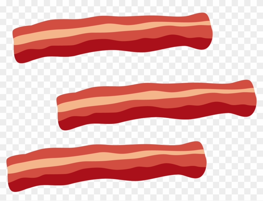 Bacon Tocino Meat Clip Art - Bacon Clipart #841480