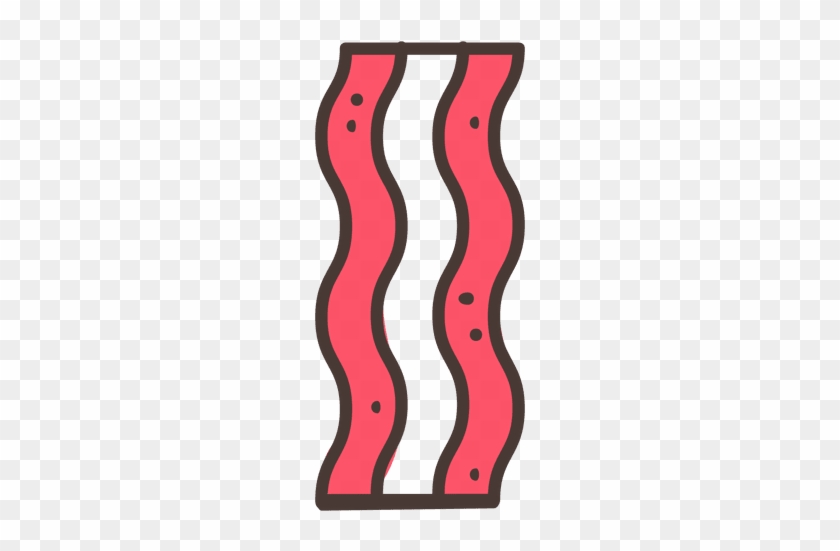 Bacon Stroke Icon Food - Bacon #841500