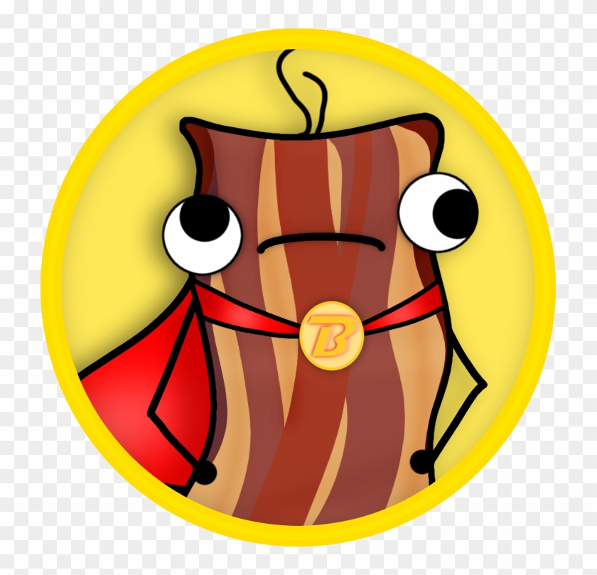 Captain Bacon By Owlwishes-oak - Cartoon Bacon #841564