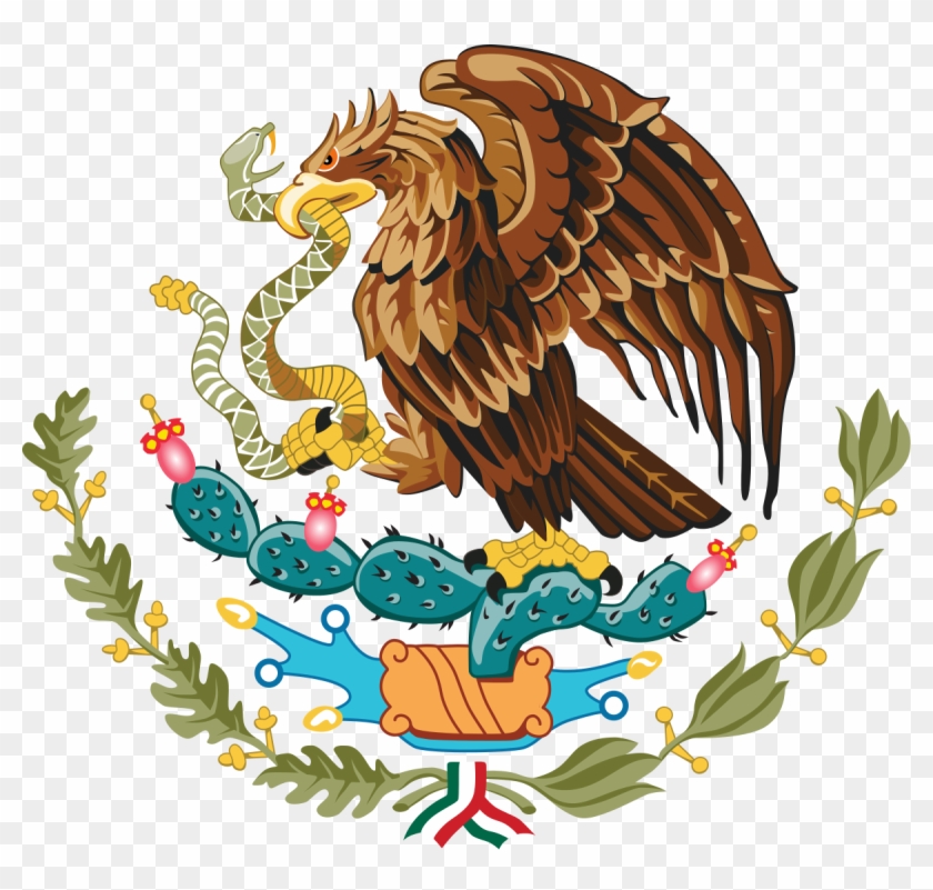 Serpent Clipart Mexican - Coat Of Arms Of Mexico #841687