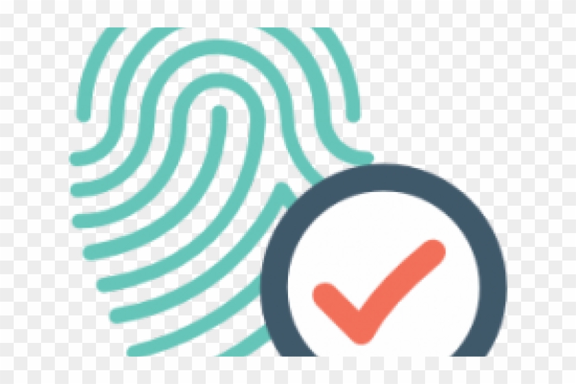 Fingerprint Clipart Biometric - Verified Fingerprint #841690