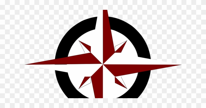 Matte Clipart First Mate - Map Compass Rose #841756