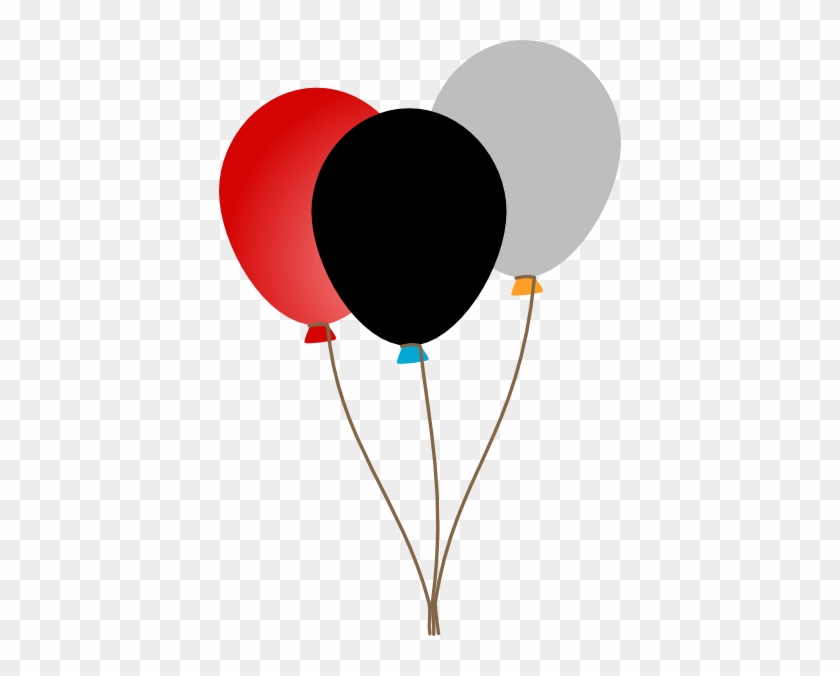 3 Balloons Clip Art #841828