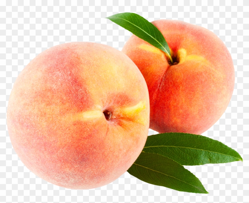 Peach Fruits With Leaf - Peach Fruits With Leaf #841959