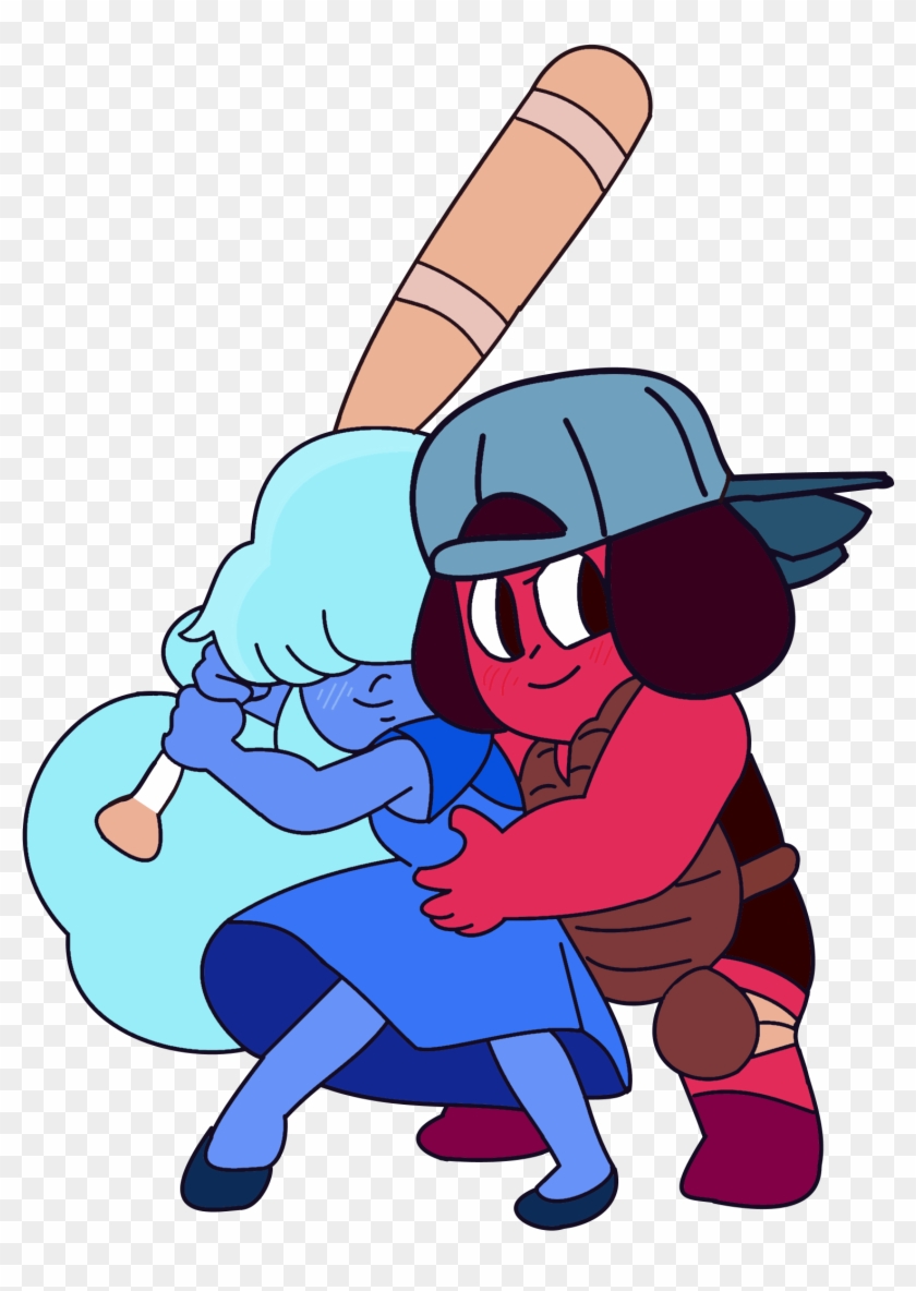 Baseball Ruby And Sapphire - Steven Universe Ruby And Sapphire Baseball #841989
