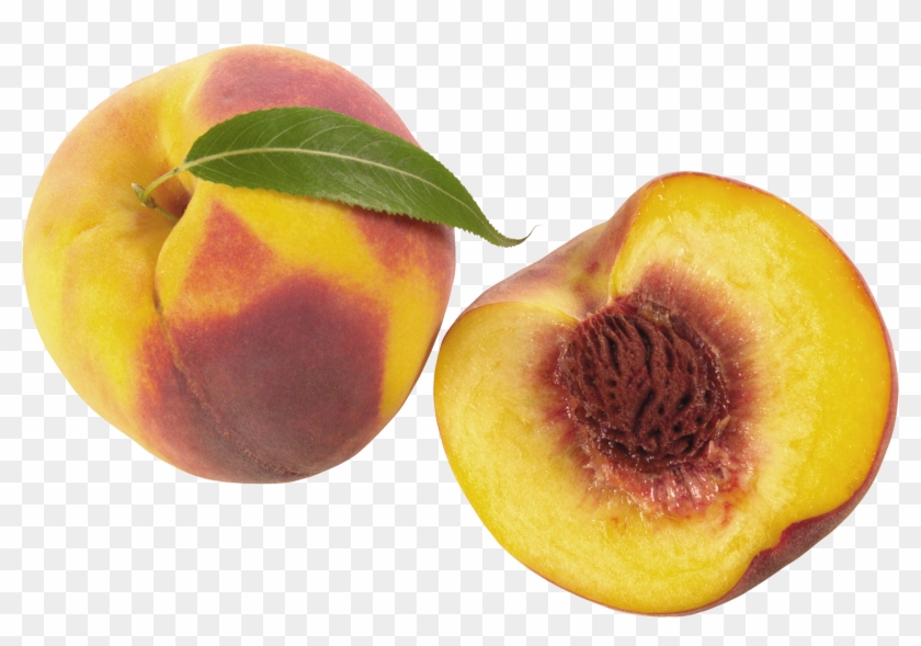 Cutted Peaches Png Image - Free Clip Art Peach #842001