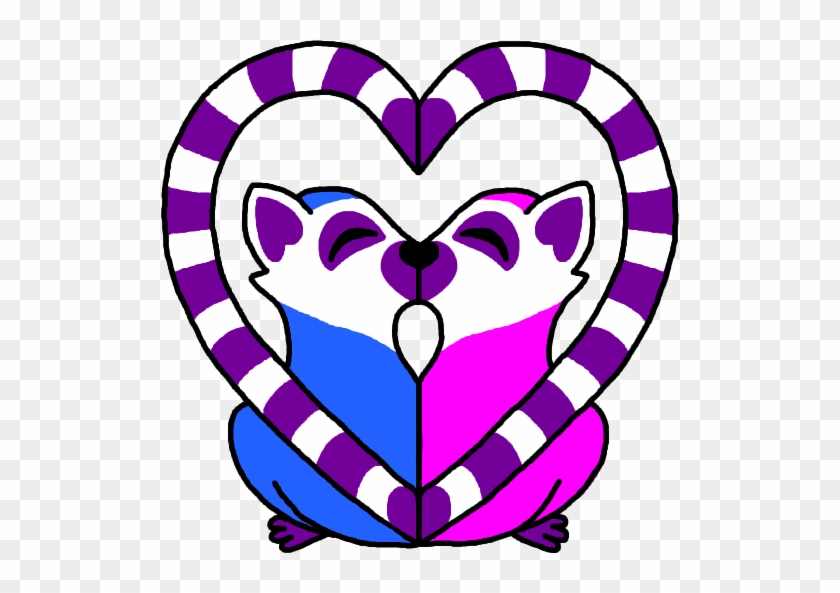Lemur Love By Toonskribblez - Heart #842000