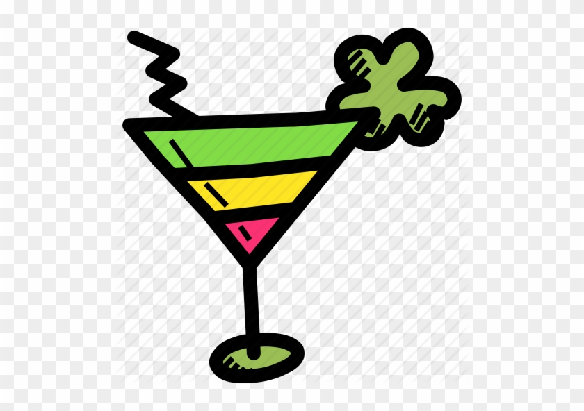 Martini Clipart Mocktail - Non-alcoholic Mixed Drink #842037