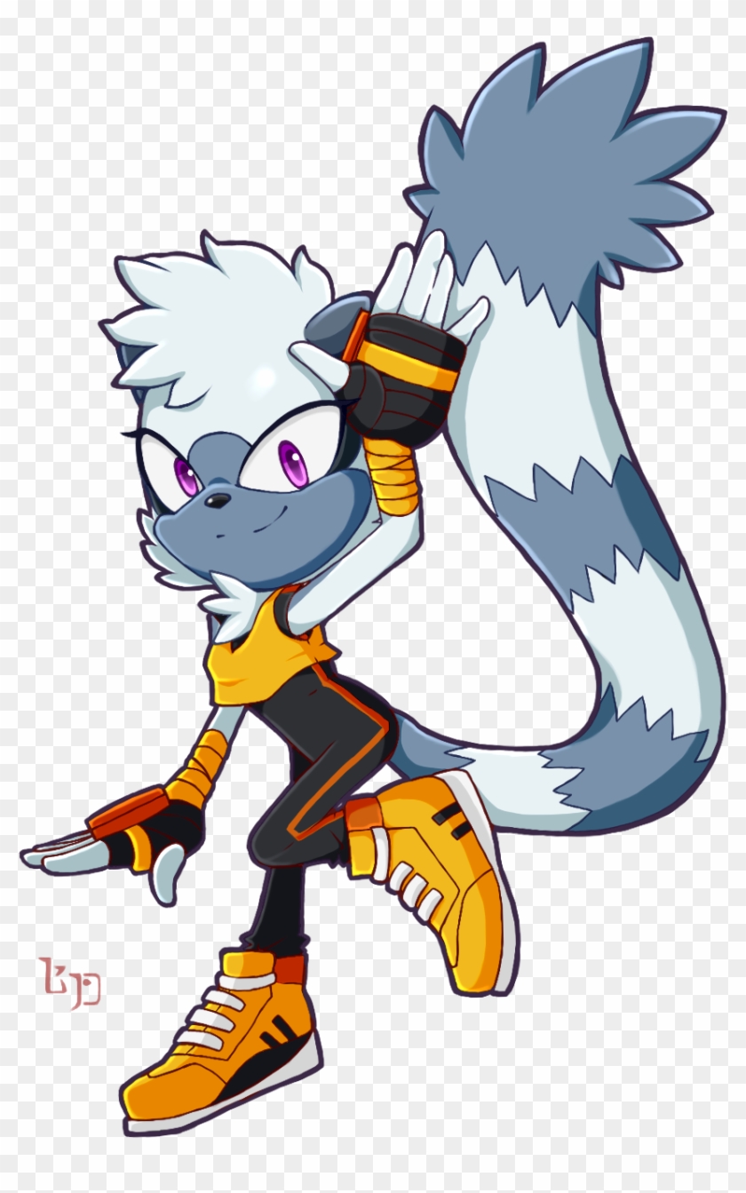 Sonic The Hedgehog Tangle The Lemur Digital Art Artwork - Digital Art #842116