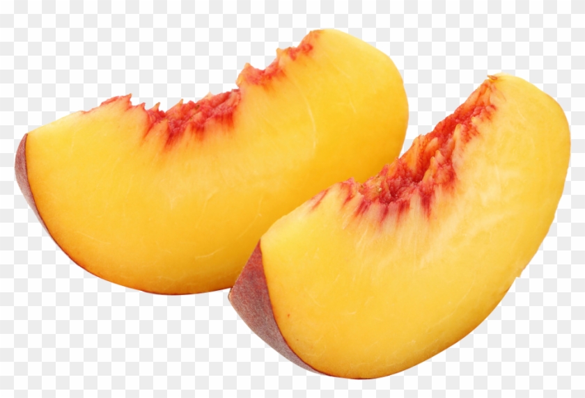 Peach Apricot Food - Cut Peach Png #842158