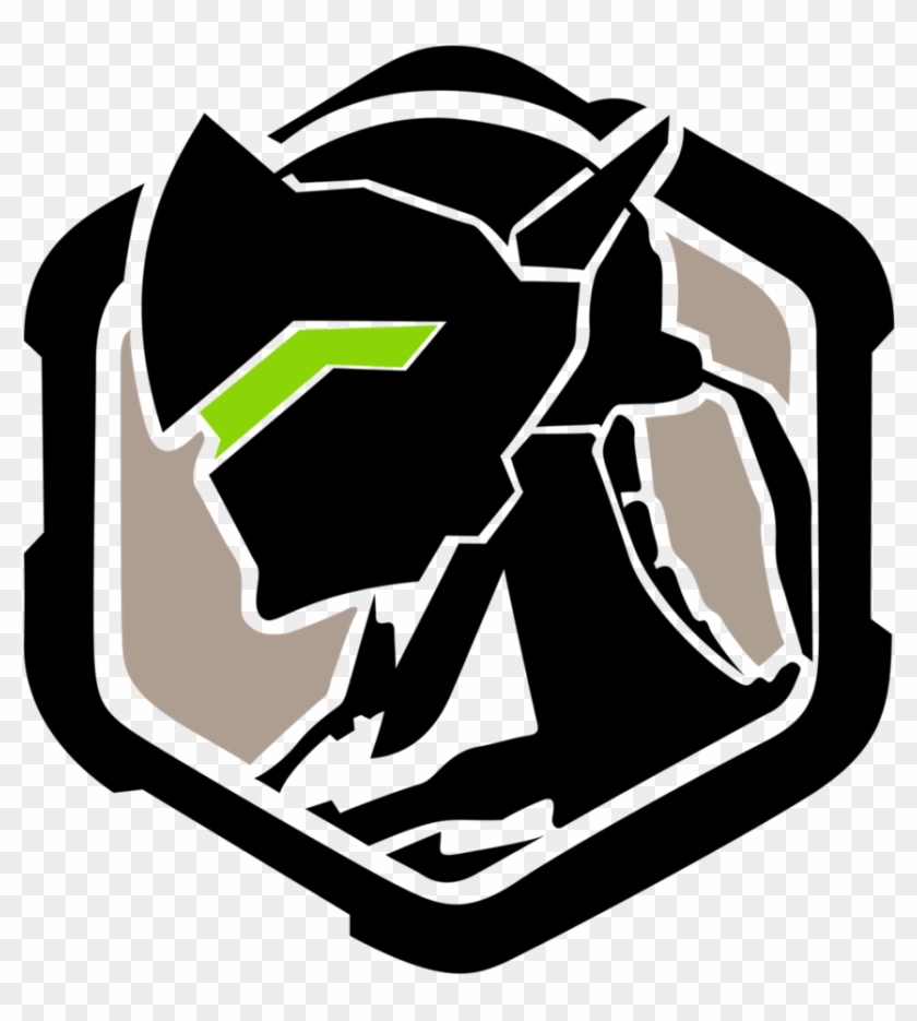 Overwatch Genji Spray Vector By Kyuubi3000 - Overwatch Genji Logo #842330