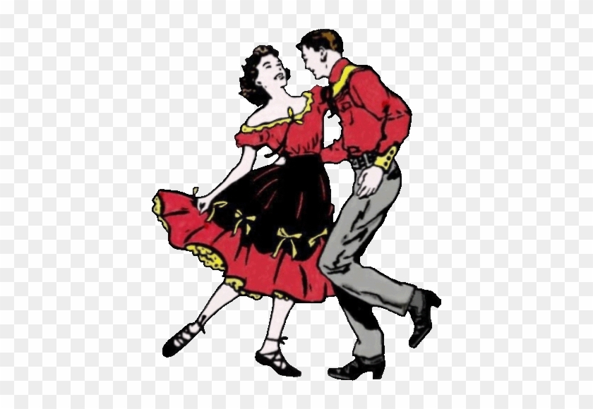 Square Dance Clip Art Pg - Couple Dancing Clip Art #842379