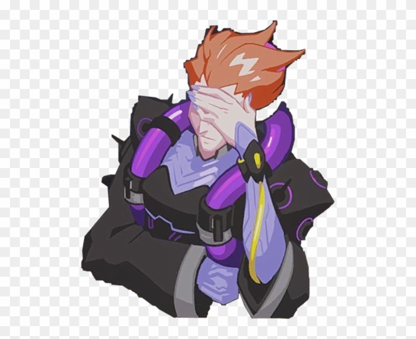 Moira Overwatch Facepalmfreetoedit - Moira Facepalm #842388