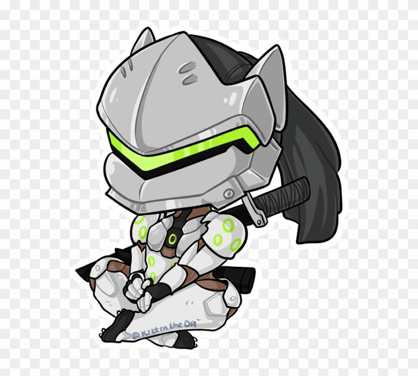 Overwatch Drawing Genji Deviantart - Genji Chibi #842446